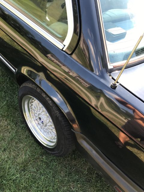 1987 Black BMW 3-Series Coupe