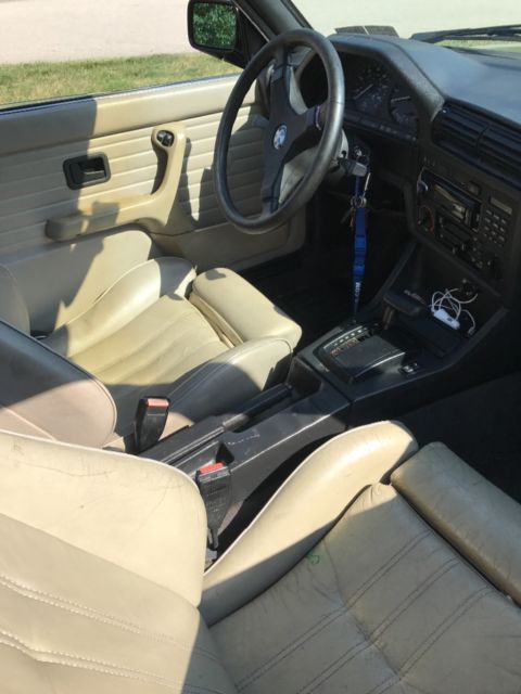 1987 Black BMW 3-Series Coupe