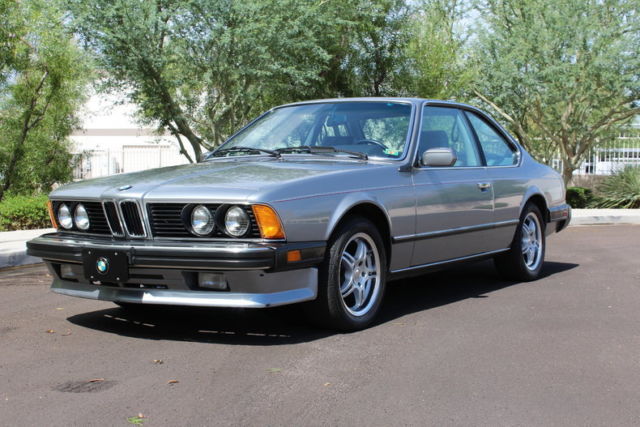 1987 Gray BMW L6 Coupe