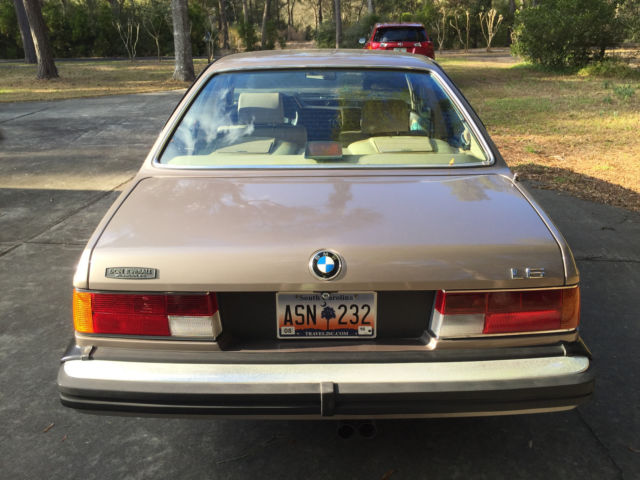 1987 Gray BMW L6 Coupe