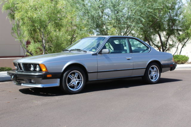 1987 Gray BMW L6 Coupe
