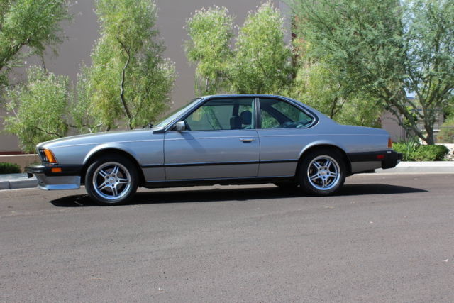 1987 Gray BMW L6 Coupe