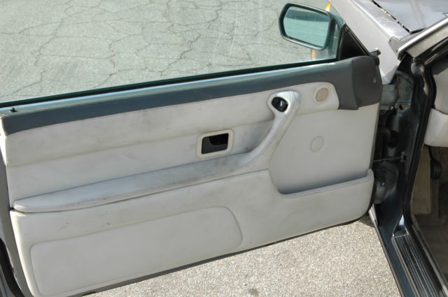 1987 Blue BMW 6-Series Sedan