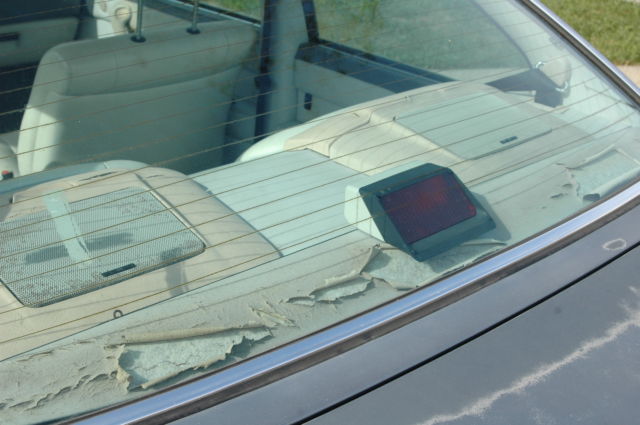 1987 Blue BMW 6-Series Sedan