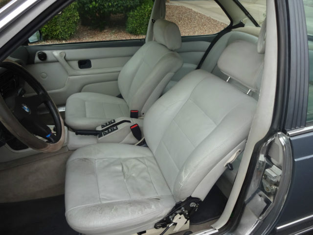 1987 Gray BMW 6-Series Coupe