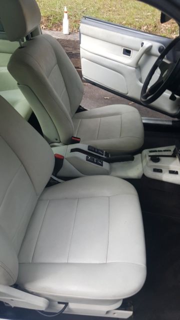 1987 Blue BMW 6-Series Coupe