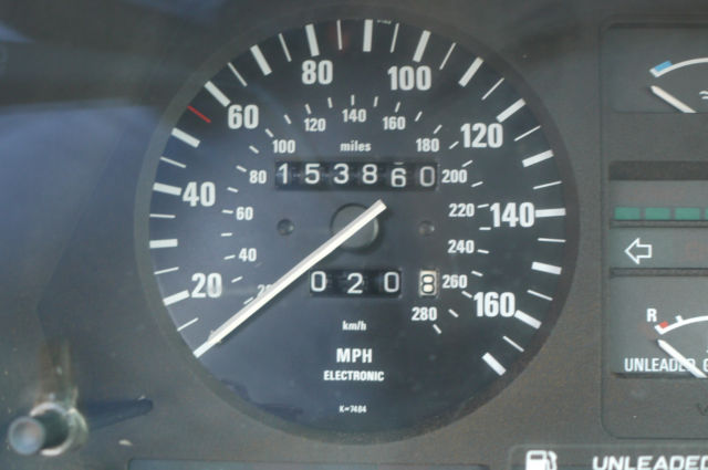 1987 Black BMW M6 Coupe