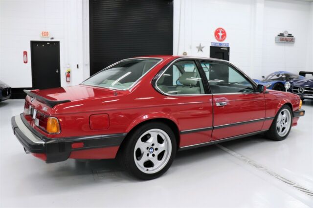 1987 Red BMW M6 --