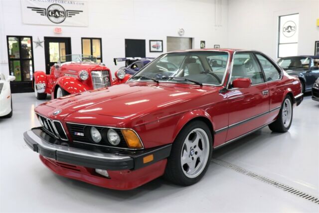 1987 Red BMW M6 --