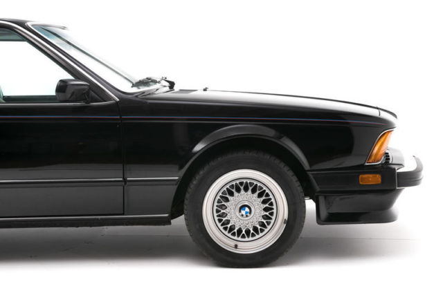 1987 Black BMW M6 Coupe