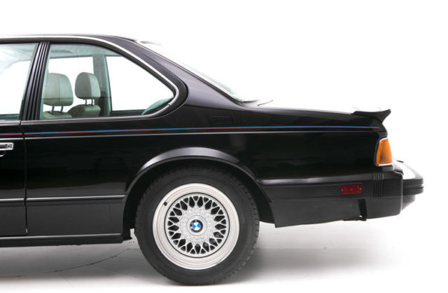 1987 Black BMW M6 Coupe