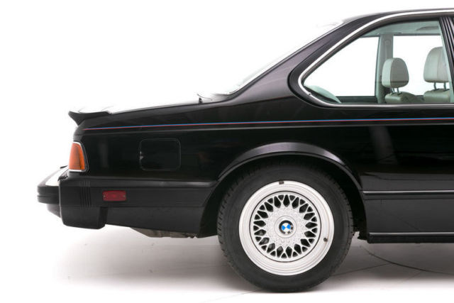 1987 Black BMW M6 Coupe