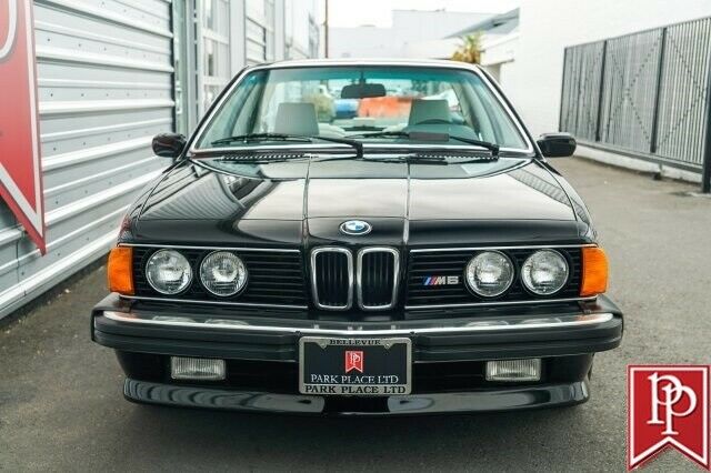 1987 Black BMW M6 2dr coupe