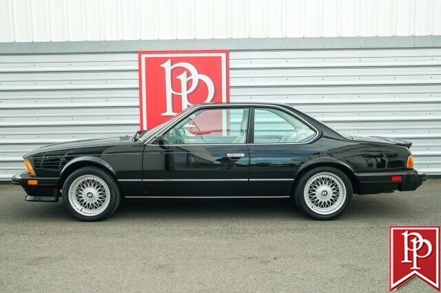 1987 Black BMW M6 2dr coupe