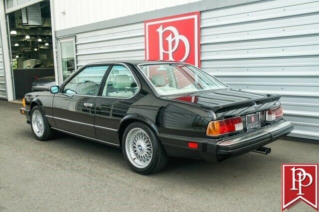 1987 Black BMW M6 2dr coupe