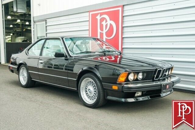 1987 Black BMW M6 2dr coupe