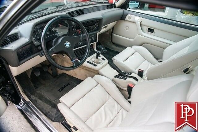 1987 Black BMW M6 2dr coupe