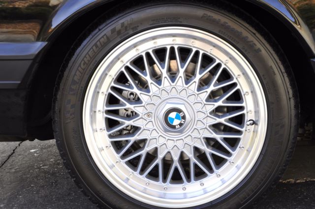 1987 BLACK BMW M6 Coupe