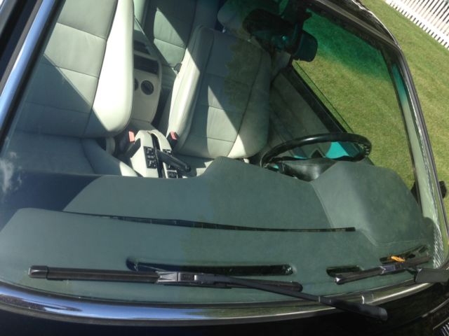 1987 Black BMW 6-Series Coupe