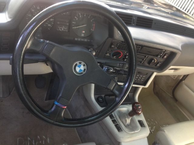 1987 Black BMW 6-Series Coupe