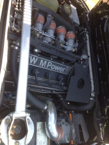 1987 Black BMW 6-Series Coupe