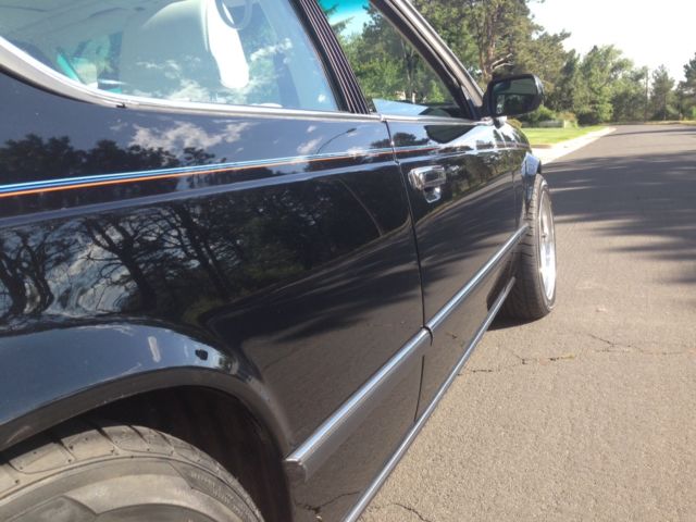 1987 Black BMW 6-Series Coupe