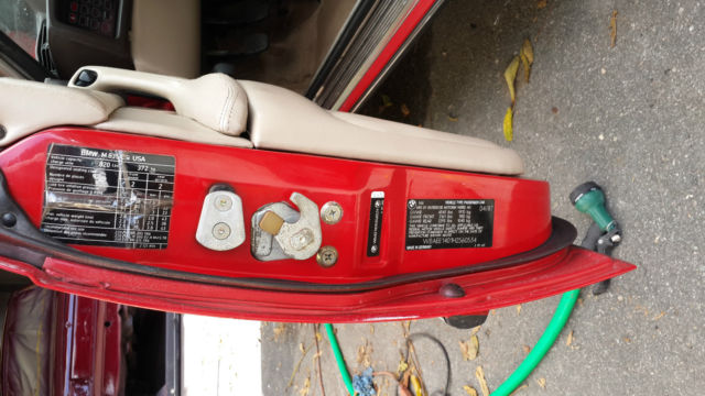 1987 Red BMW M6 Coupe