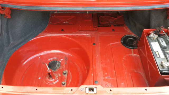 1987 Red BMW M6 Coupe