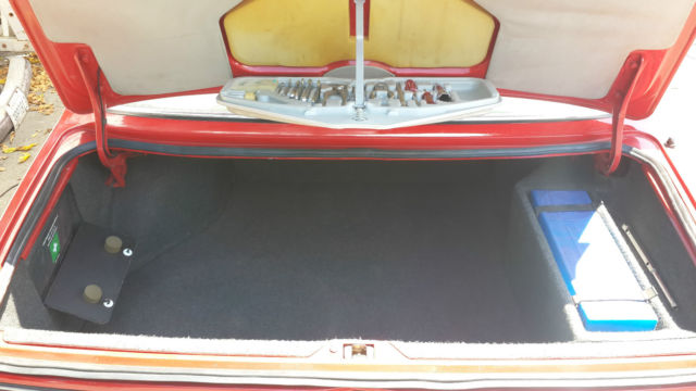 1987 Red BMW M6 Coupe