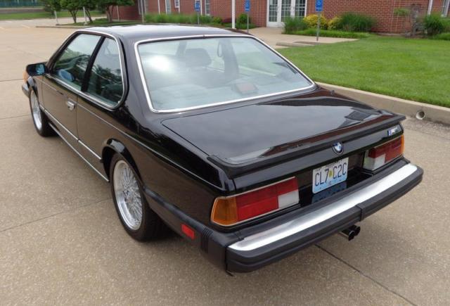 1987 Black BMW 6-Series --