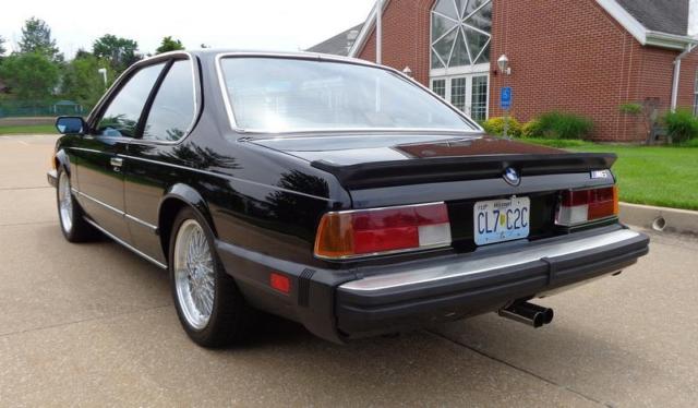1987 Black BMW 6-Series --