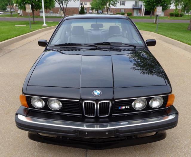1987 Black BMW 6-Series --