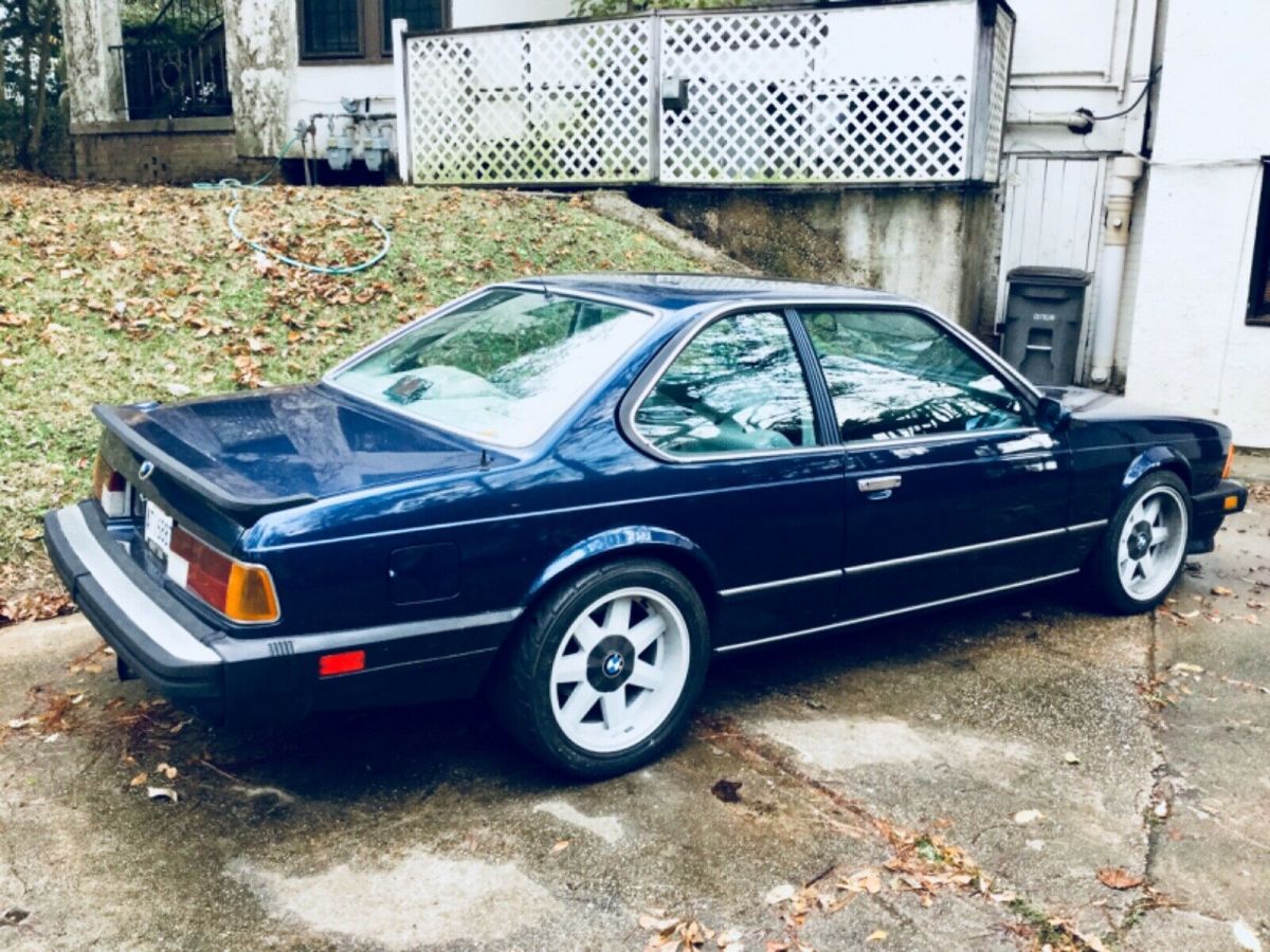 1987 Schwarz Black BMW M6 Coupe
