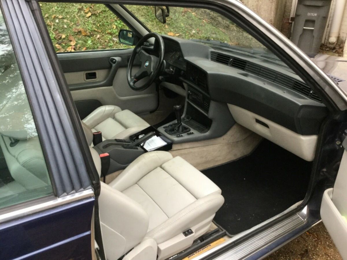 1987 Schwarz Black BMW M6 Coupe