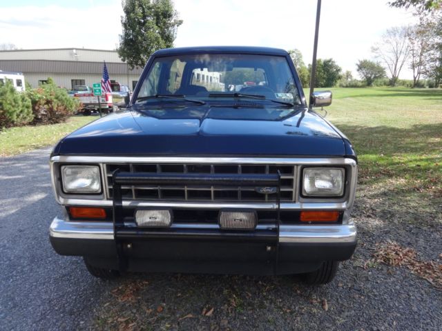 1987 Black/Silver Ford Bronco II SUV