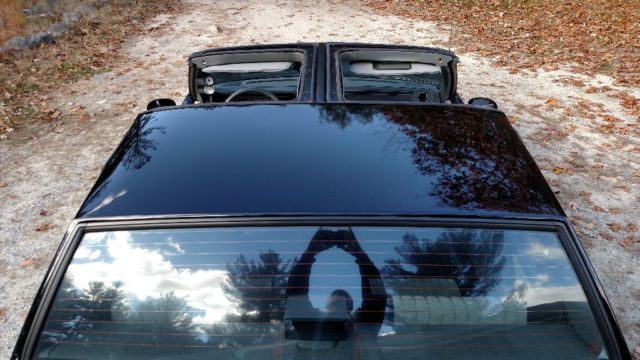 1987 Black Buick Grand National T-TOPS