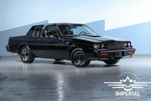 1987 Black Buick Grand National Coupe