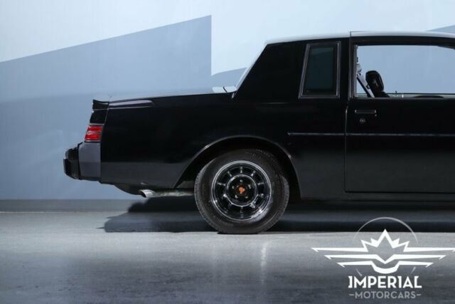 1987 Black Buick Grand National Coupe