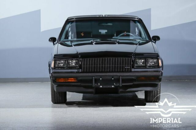 1987 Black Buick Grand National Coupe