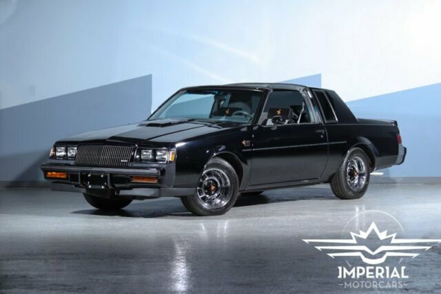 1987 Black Buick Grand National Coupe