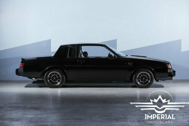 1987 Black Buick Grand National Coupe