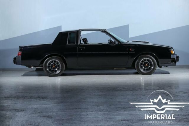 1987 Black Buick Grand National Coupe