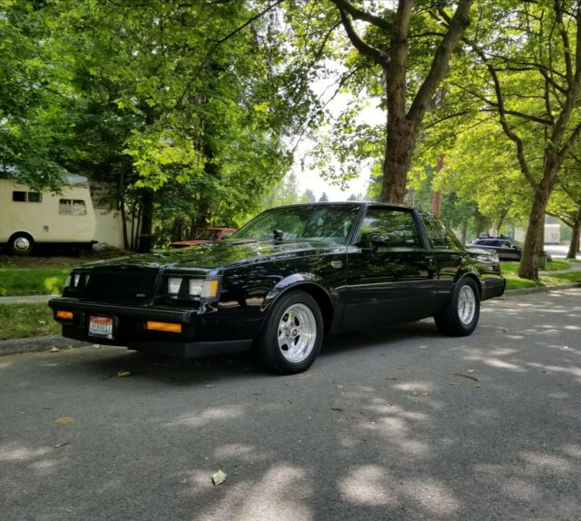 1985 Black Buick Grand National Coupe