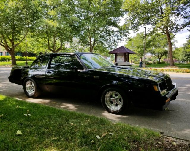 1985 Black Buick Grand National Coupe