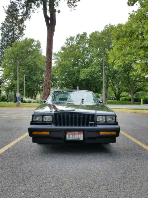 1985 Black Buick Grand National Coupe