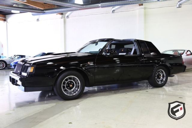 1987 Black Buick Grand National --