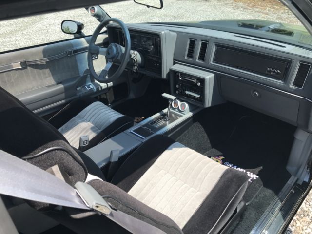1987 Black Buick Grand National Coupe