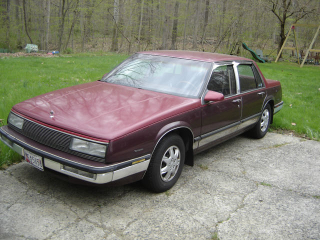 1987 Red Buick LeSabre Coupe