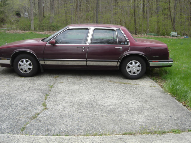 1987 Red Buick LeSabre Coupe