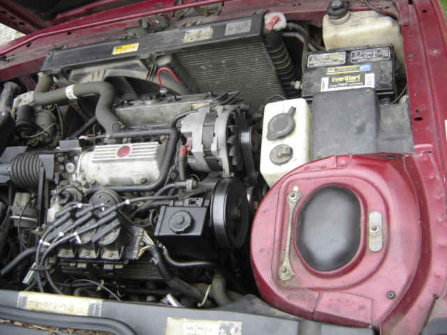 1987 Red Buick LeSabre Coupe